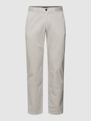 Chino met Franse steekzakken, model 'DENTON' van Tommy Hilfiger Wit - 43