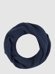 Loop-Schal mit Rippenstruktur  von Esprit Blau - 29