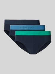 Slim Fit Slip aus Baumwoll-Mix im 3er-Pack Modell 'Rio' von SCHIESSER - 28
