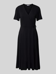 Wickelkleid mit V-Ausschnitt Modell 'Ce44ce' von ZABAIONE - 26