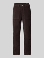 Corduroy broek met achterzakken, model 'Lissie' van OPUS - 46