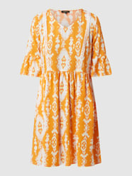 Sukienka z wiskozy  od More & More Pomarańczowy - 2