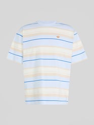 relaxed fit T-shirts van puur katoen met gestikt logo van adidas Originals - 17