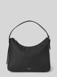 Handtasche mit Label-Applikation Modell 'CK SENSE' von CK Calvin Klein Schwarz - 25