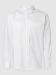 Regular Fit Business-Hemd aus Twill von Eterna Weiß - 34