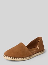 Espadrilles aus Leder mit Label-Patch Modell 'CARMEN' von Verbenas - 2