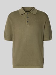 Regular Fit Poloshirt aus Leinen-Baumwoll-Mix von Marc O'Polo - 24