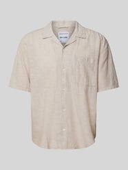Koszula casualowa o kroju relaxed fit z rękawem o dł. 1/2 model ‘CAIDEN’ od ONLY & SONS - 13
