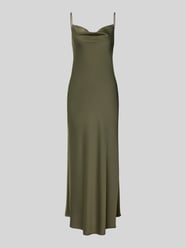 Cocktailkleid aus Satin mit Wasserfall-Ausschnitt von Jake*s Cocktail - 29