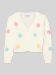 Strickjacke mit V-Ausschnitt von Happy Girls - 21