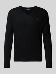 Gebreide pullover van merinowol met V-hals van Polo Ralph Lauren - 44