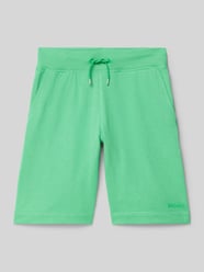 Regular Fit Sweatshorts mit Label-Print von HUGO - 46