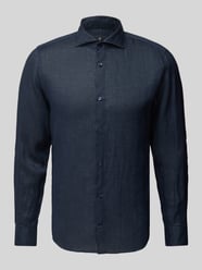 Slim Fit Leinenhemd mit Haifischkragen von JOOP! Collection - 37