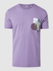 Regular Fit T-Shirt aus Baumwolle von Esprit Lila - 41