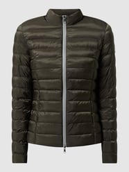 Steppjacke mit Stehkragen Modell 'Helsinki' - wasserabweisend  von No.1 Como Grün - 10