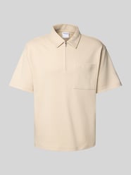 Relaxed Fit Poloshirt aus reiner Baumwolle Modell 'RELAXEJEORGE' von SELECTED HOMME Beige - 43