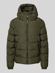 Steppjacke mit Reißverschlusstaschen von Superdry Grün - 3