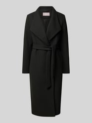 Lange jas met wol van Christian Berg Woman Selection - 4