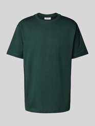 T-shirt met ronde hals, model 'FRED' van Only & Sons Groen - 15