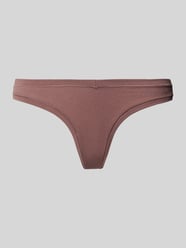 String mit Ziernähten von ORGANIC BASICS Rosa - 6