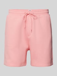 Regular Fit Sweatshorts mit Logo-Stitching Modell 'BEACH' von Tommy Jeans Rosa - 3