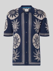 Freizeithemd mit Polokragen und Knopfleiste von Scotch & Soda - 44