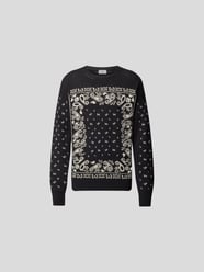 Sweatshirt mit Label-Stitching von Etro Schwarz - 9