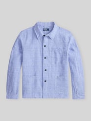 Relaxed Fit Freizeithemd aus reinem Leinen mit aufgesetzten Taschen von Polo Ralph Lauren - 4