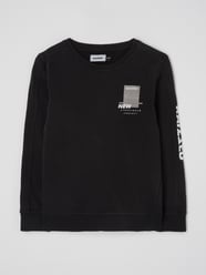 Sweatshirt aus Baumwollmischung Modell 'Miller' von Raizzed Schwarz - 39