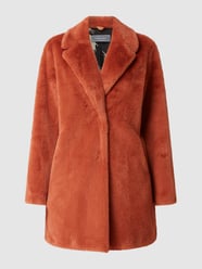 Mantel aus Teddyfell  von White Label Rot - 30