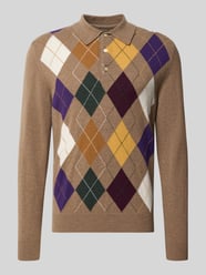 Pullover aus Lammwolle mit Polokragen von GANT - 27