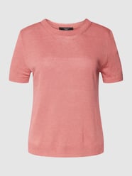 Strickshirt mit Rundhalsausschnitt Modell 'PANCONE' von Weekend Max Mara Rosa - 6