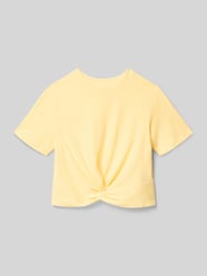 Pudełkowy krój t-shirt z czystej bawełny model 'REX' od ONLY - 47