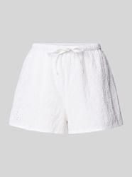 Regular Fit Pyjama-Shorts mit Lochmuster von Jake*s Casual - 47