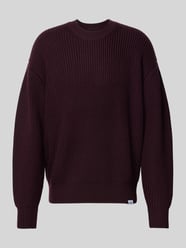 Relaxed Fit Pullover aus wreiner Wolle von SEIDENSTICKER STUDIO Bordeaux - 14