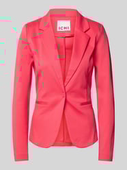 Żakiet o kroju slim fit z lamowanymi kieszeniami model ‘KATE’ od ICHI - 2
