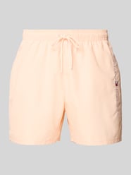 Regular Fit Badeshorts mit Tunnelzug von Tommy Hilfiger Orange - 3