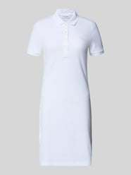 Sukienka polo o kroju slim fit z mieszanki bawełny model 'LIONNE' od Lacoste - 46