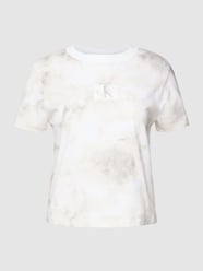 T-Shirt im Batik-Look Modell 'TIE DYE BABY' von Calvin Klein Jeans Beige - 27