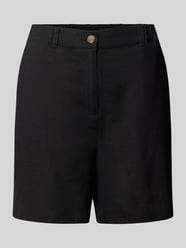 regular fit bermuda's van mix van linnen en viscose model 'Ina' van Soyaconcept - 42
