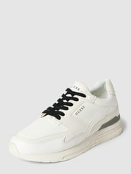 Sneaker mit Label-Print Modell 'ENNA' von Guess Weiß - 35