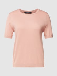 Strickshirt mit Seiden-Anteil Modell 'ARGO' von Weekend Max Mara Orange - 10