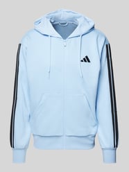 Sweatjacke mit Viskose-Anteil und  Label-Stitching von ADIDAS SPORTSWEAR - 37