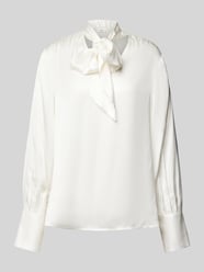 Blouse met lange mouwen en V-hals  van s.Oliver BLACK LABEL - 32