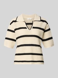 Regular Fit Poloshirt aus Baumwoll-Mix von s.Oliver RED LABEL Beige - 1