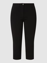 Caprihose mit Stretch-Anteil  von Soyaconcept Grau / Schwarz - 35