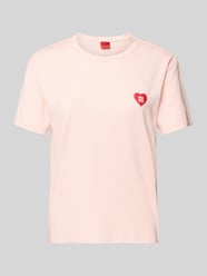 Regular fit pyjamabovendeel van modalmix, model 'CASUAL' van HUGO Fuchsia - 43