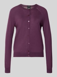 Cardigan aus Wolle mit Raglanärmeln von BOSS - 40