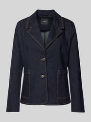 Blazer met paspelzak op de borst, model 'Niara' van Someday - 4