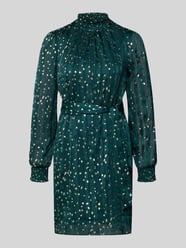 Knielanges Kleid mit Taillenband von Apricot - 33